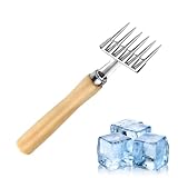 jamgeery Eispickel Mit Holzgriff,Eiszerkleinerer Aus Aluminiumlegierung | Stabiler...