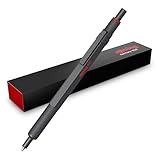 rOtring 600 Kugelschreiber | Mittlere Spitze | Schwarze Tinte | Stift mit Vollmetallschaft |...
