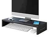 Duvcoywae Monitorständer,Ergonomischer Schreibtischorganizer - Notebookständer Computertisch...