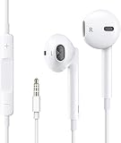 Hochauflösende In-Ear-Kopfhörer mit Kabel, extra Bass, geräuschisolierend, mit Mikrofon, für...