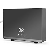 Mini Elektronischer Durchlauferhitzer, Küche 220V 5500W Elektrische Tankloser Warmwasserbereiter...