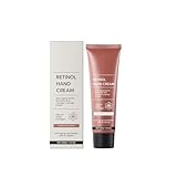 Retinol Handcreme, Weiche, Nahrhafte Hand, Leichte Anti-Aging-Hand-Feuchtigkeitscreme für...