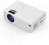 Rcsinway HD Mini Projektor P60 3600 Lumen 720P LED Movie Video Beamer Heimkino Unterstützung 1080P...