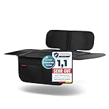 PROTEX Kindersitzunterlage [Testsieger 2024] ISOFIX-geeignet | Wasserabweisender Polyester Stoff mit...