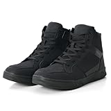 IRON JIA'S Motorradschuhe Herren Motorradstiefel für alle Jahreszeiten geeignet, wasserdicht...
