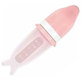 Gatuida Squeeze Feeding Bottle Langlebigem Frei mit Ersatzaufsatz Bruchfest und Vielseitig für...