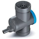 YourCasa Regensammler Regendieb [Downpipe70] 68-110 mm - Überlaufstop, Absperrhahn & Metallfilter -...