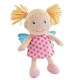 HABA Schutzengel Finja – Kuschelige Stoffpuppe (20 cm), perfektes Willkommensgeschenk für Babys &...
