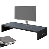 Generisch Monitorständer | Ergonomische Halterung Mit 4 USB Anschlüssen | Notebookständer...