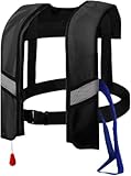 Life Jacket Adult Automatic Inflation,Vollautomatische Rettungsweste mit Reflektoren für...