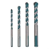 Besttoolifes Steinbohrer-Set, 6–12 mm, Hartmetallbestückt, für Fliesen, Glas, Metall, Beton,...