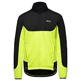 GORE WEAR Herren C5 Gws Thermo Trail Jacke, Black/Neon Yellow, XL EU