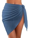Tuopuda Pareo Damen Strand Sarong Tuch Wrap Vertuschung Sexy Wickelrock Beach Strandtuch zum...