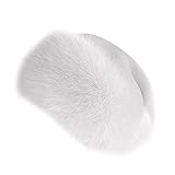 Herbests Fellmütze Pelzmütze ,Wintermütze mit Fleecefutter mütze Faux Fuchs Pelz Warm Weich...