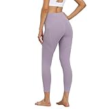 Sportleggins Damen Lang, Anti Cellulite Leggings High Waist Push Up Leggins Blickdicht Stretch...