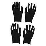 STOBOK 24 Paar Verdickte Baumwollhandschuhe Schwarze Arbeitshandschuhe Warme Handschuhe Schwarze...