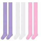 L&K-II 3er Pack Kinder Mädchen Jungen Strumpfhose Strickstrumpfhose mehrfarbig 2710E 122-128
