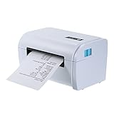 EBTOOLS Hochgeschwindigkeits-110-mm-Direktthermetikettdrucker mit USB-Verbindung, Externer Stand,...