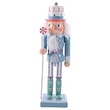 HEALEEP Weihnachtlicher Figuren Dekoration Traditionelle für Tisch und Regal für Weihnachten und...