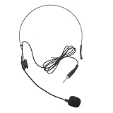 UKCOCO 2St Kopf montierte Mikrofone Computer-Headset kabelgebundenes Mikrofon praktische Geschenke...
