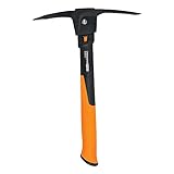 Fiskars 751220-1001 Pro IsoCore Hacke/Spitzhacke, 0,7 kg, Orange/Schwarz