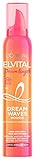 L'Oréal Paris Elvital Schaumfestiger für Locken und Wellen, Pflegender Haarschaum für langes,...