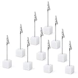 Memo Clip Halter Ständer, Diealles 10 PCS Memohalter Sitzkartenhalter Postkartenhalter für Bilder...