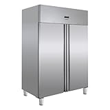 GastroHero Tiefkühlschrank ECO 1200 | 1200 L Kühlraumvolumen | GN 2/1 kompatibel | großer...
