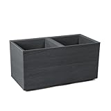 Kreher® XL Pflanzkasten Pflanzkübel Übertopf 'Eco Wood' in verschiedenen Größen. Tolle Holz...