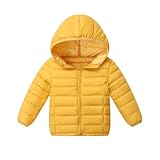 Mrat Daunenjacken für Kinder, Mädchen, Jungen, Winter, warm, gesteppt, gepolstert,...