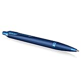 Parker IM Monochrome Kugelschreiber | blaue Tinte | Oberfläche und Zierteile in Blau | medium...
