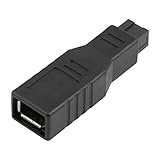 Pineeseatile FireWire Connecter FireWire Adapter Fire Draht 800 bis 400 Adapter -Konverter Connecter...