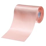 QUARKZMAN 4 Zoll x 24 Yards Roségold Satinband Solide Großes Band für Schneidezeremonie-Set...