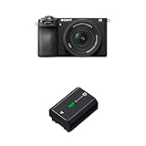 Sony Alpha 6700 Systemkamera (APS-C) mit 16–50mm II Objektiv – KI-Autofokus,...
