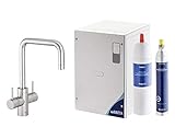BRITA Wassersprudler yource pro select Elektronisch mit CO2 Zylinder - Mit Filter und Kühlung für...
