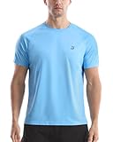 Roadbox Herren UPF 50+ UV Schutz Kurzarm Rashguard, Leichtes Schwimm Shirt, Schnell Trocknend für...