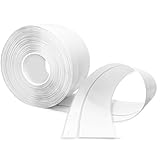 Weichsockelleiste Selbstklebend, 6M PVC küchenabschlussleiste 50x20mm, Sockelleiste Selbstklebende...