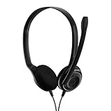 EPOS PC 8 USB-On-Ear-Stereo Headset PC, Kopfhörer mit Kabel, Inline-Lautstärke, Stummschaltung &...