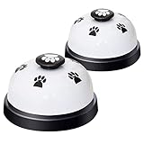 Alinana 2 Stück Haustier Trainingsglocken für Hundekatzen, Türklingeln für...