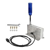 Aluminium Racing Shifter USB Plug & Play Für PC Sims Response Wheel Kompatibilität Ergonomisches...