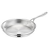 Jamie Oliver by Tefal Cook Smart Bratpfanne 28cm, unbeschichteter Edelstahl, induktionsgeeignet,...