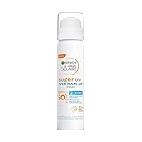 Garnier Ambre Solaire Super UV Over Make-up Spray LSF 50+ – Sonnenschutz-Spray für das Gesicht,...
