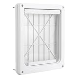 Wandhundluke - Haustierklappe Wetterfeste Tür, langlebige Haustierklappe Mit Sicherheitsschloss,...