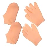VICASKY Feuchtigkeitsspendende Hand Fußpflegehandschuhe Wasserdichte Weiche Handschuhe und Socken...