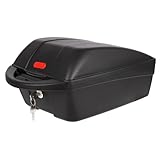 Polisport Fahrradgepäckträgerbox mit Quick-Release 5KG / 11L, Kunstoff, abschließbar, schwarz