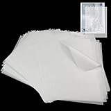 Hanqing 250 Blatt Transparentpapier A4 210 x 297 mm Transluzent Skizzenpapier für Skizzieren,...