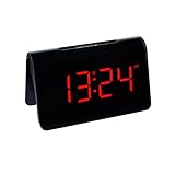 TFA Dostmann ICON Digitaler Funk-Wecker, 60.2543.05, Weckalarm mit individueller Snooze-Dauer, 2...