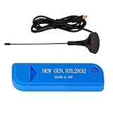 NEIQIUWING Funkempfänger mit für RTL2832-ADC-Chip, 0,5-ppm-TCXO und MCX-Anschluss