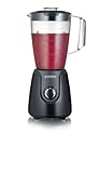 SEVERIN Standmixer mit 1,5 L Mixbehälter aus Tritan, Mixer mit 2 Stufen und Pulse-Funktion,...