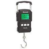 Fishing Scale, Rhorawill 165lb / 75kg Hängewaage Gepäckwaage Digitale Kofferwaage Fischwaagen mit...